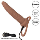PERFORMANCE MAXX RECHARGEABLE DUAL PENETRATOR BROWN-6