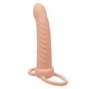 PERFORMANCE MAXX RIBBED DUAL PENETRATOR IVORY-4