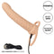 PERFORMANCE MAXX RIBBED DUAL PENETRATOR IVORY-7