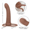 PERFORMANCE MAXX RIBBED DUAL PENETRATOR BROWN-4