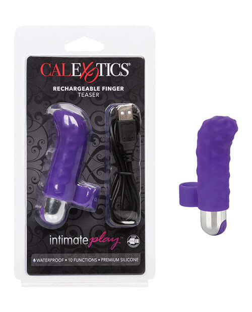 INTIMATE PLAY RECHARGEABLE FINGER TEASER-0