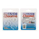 California Exotic Novelties BASIC ESSENTIALS 4 PACK CLEAR at $5.99