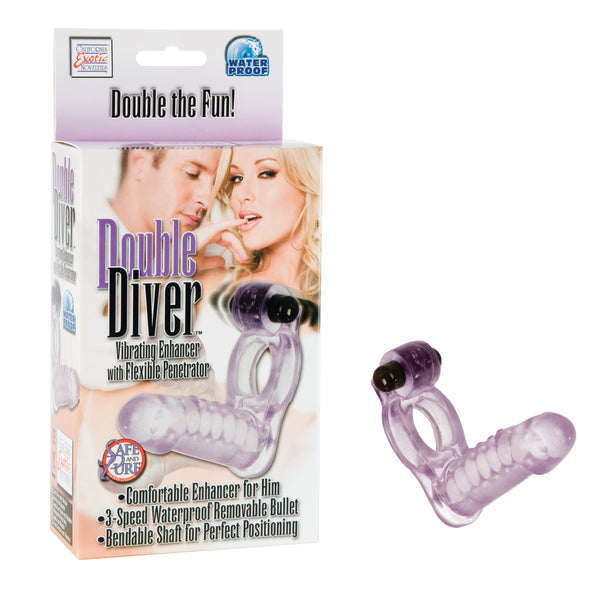 California Exotic Novelties Double Diver Ring at $22.99