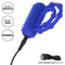 Silicone Rechargeable 10 Beads Maximus Ring Blue