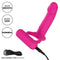 Silicone Rechargeable Double Diver Vibrating Cock Ring - Pleasure Toy