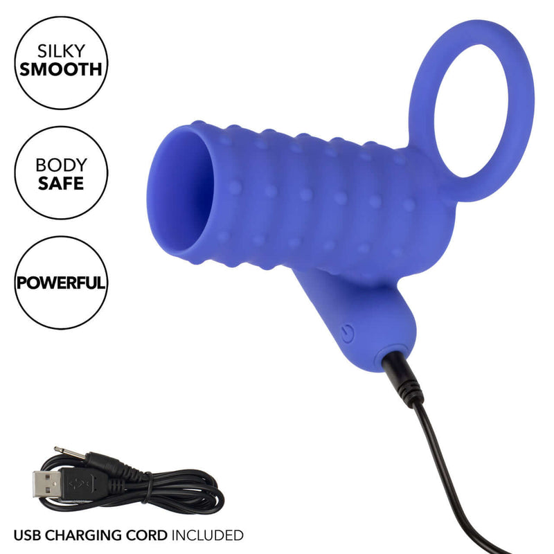 Silicone Rechargeable Endless Desires Enhancer Pleasure Toys Cock Ring
