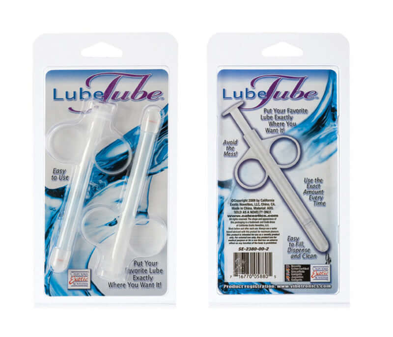 California Exotic Novelties Lube Tube Lubricant Applicators 2 Pc at $5.99