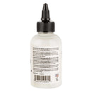 Back view of 4 oz Fuck Sauce Cum Scented Lubricant bottle showing label and barcode.