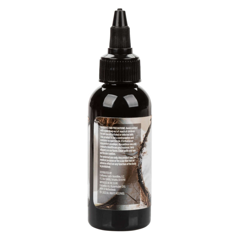 Bottle of Fuck Sauce Coconut Flavored Water Based Personal Lubricant 2 Oz from California Exotic Novelties with label details.