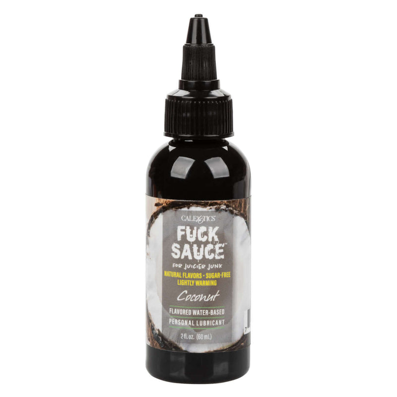 Fuck Sauce Coconut Flavored Water-Based Personal Lubricant 2 Oz Bottle