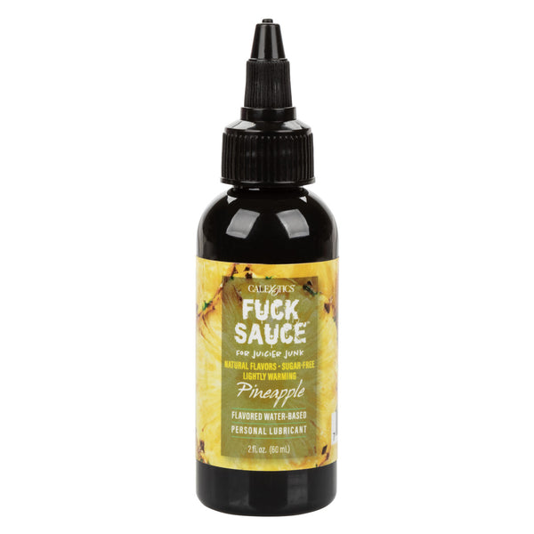 Fuck Sauce Pineapple Flavored Water Based Personal Lubricant 2 Oz