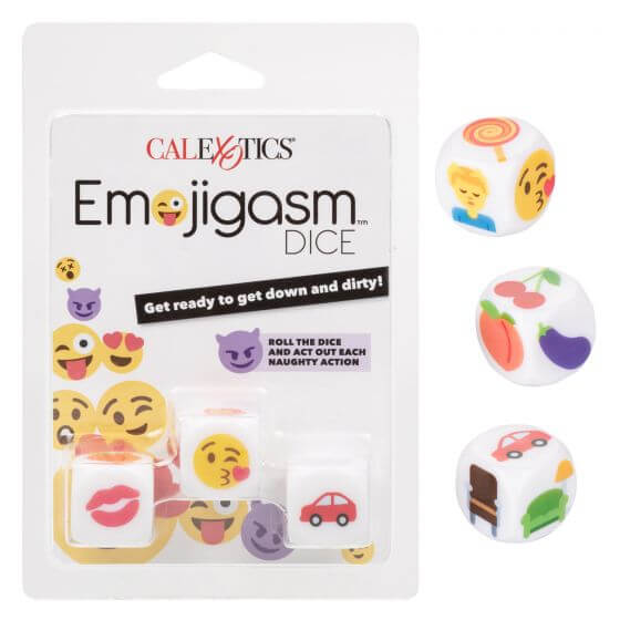 California Exotic Novelties EMOJIGASM DICE at $10.99