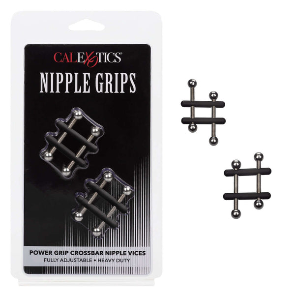 California Exotic Novelties Nipple Grips Power Grip Crossbar Vices at $23.99