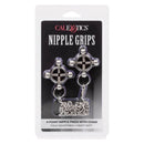 California Exotic Novelties Nipple Grips 4 Point Nipple Press with Chain at $21.99