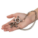 California Exotic Novelties Nipple Grips 4 Point Nipple Press with Chain at $21.99