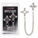 California Exotic Novelties Nipple Grips 4 Point Nipple Press with Chain at $21.99