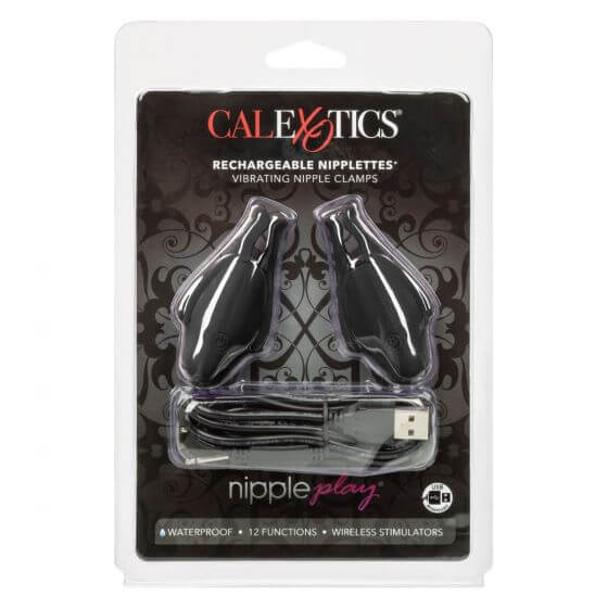California Exotic Novelties Nipple Play Rechargeable Nipplettes Black at $44.99