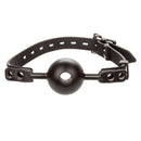 Adjustable Forbidden Removable Rose Gag with Buckle Closure and Breathable Ball Design