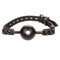 Adjustable Forbidden Removable Rose Gag with Buckle Closure and Breathable Ball Design