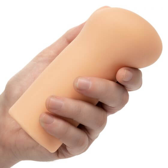 California Exotic Novelties Boundless Vulva Ivory Stroker at $14.99