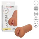 California Exotic Novelties Boundless Vulva Brown Stroker at $14.99