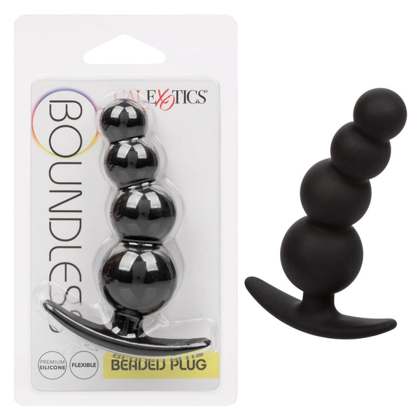 Boundless Beaded Plug: Graduated Pleasure for Endless Delight!