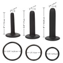 Boundless Silicone Pegging Kit: A Comprehensive Set for Progressive Anal Pleasure by California Exotic Novelties