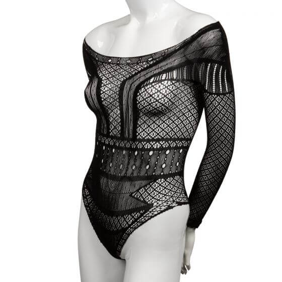 California Exotic Novelties Scandal Off The Shoulder Body Suit at $18.99
