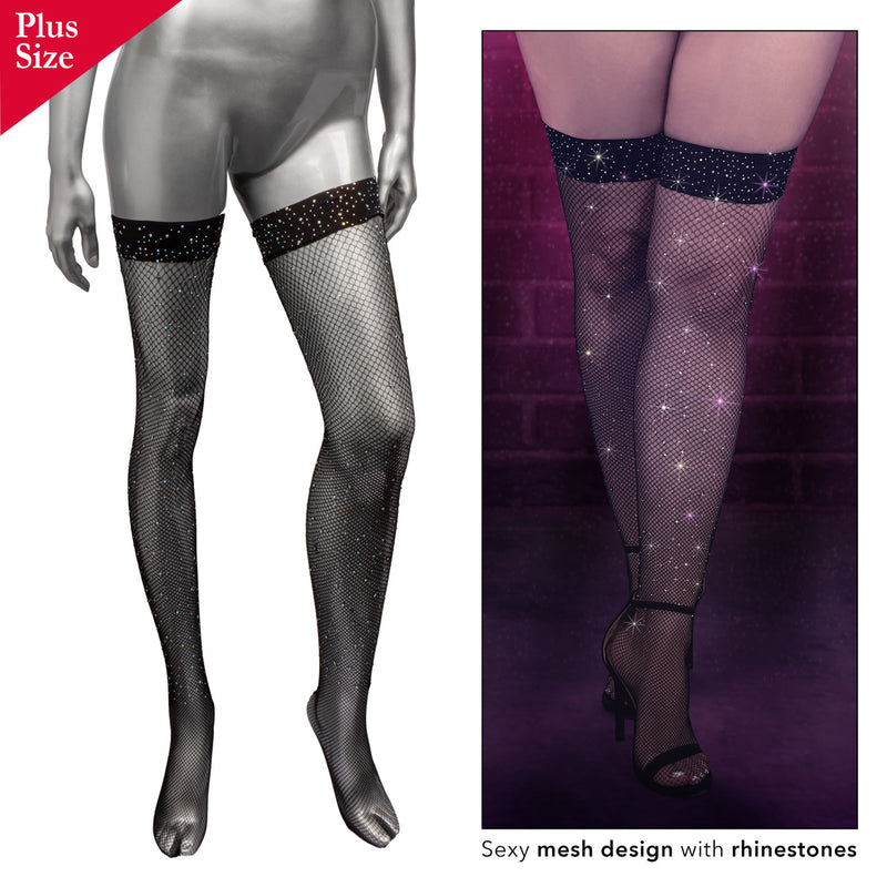 RADIANCE PLUS SIZE THIGH HIGH STOCKINGS-4