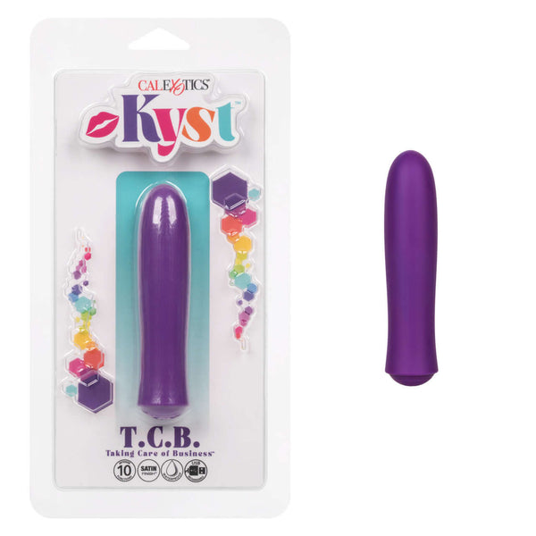 Kyst Taking Care Of Business Purple Vibrator Mini Massager