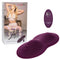 Lust Remote Control Dual Rider Purple Vibrator by California Exotic Novelties in packaging with remote control and vibrator displayed