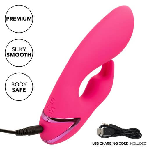 California Dreaming So. Cal Sunshine Pink Rabbit Style Vibrator
