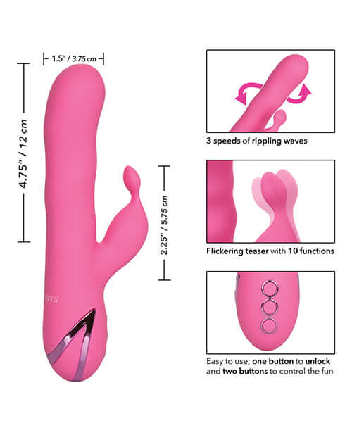California Exotic Novelties California Dreaming Santa Barbara Surfer Pink Vibrator at $79.99