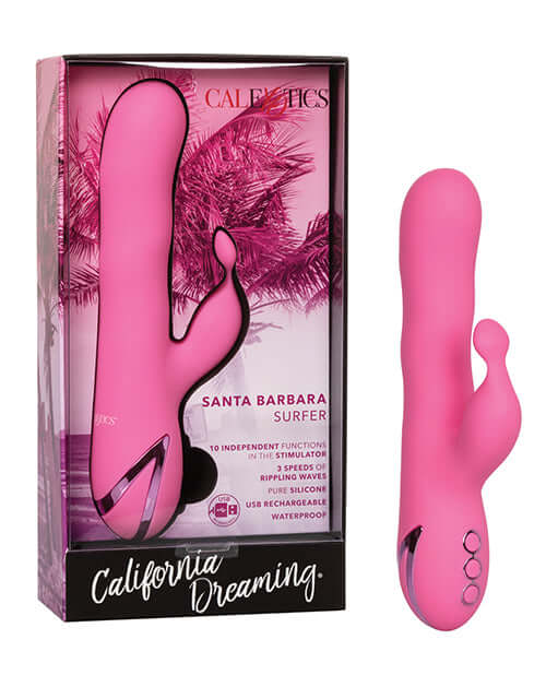 California Exotic Novelties California Dreaming Santa Barbara Surfer Pink Vibrator at $79.99