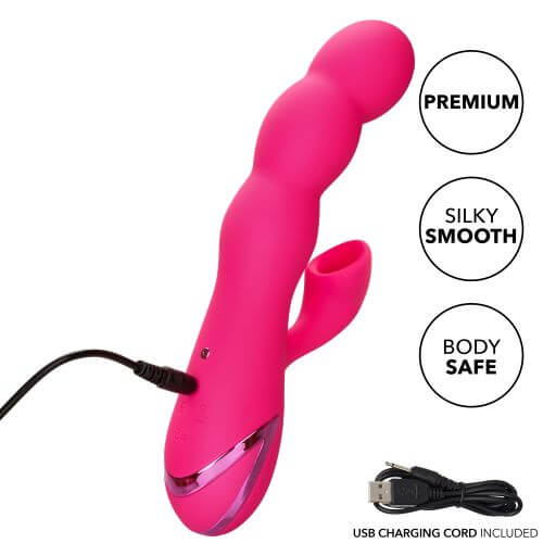 California Exotic Novelties California Dreaming Oceanside Orgasm Pink Vibrator at $79.99