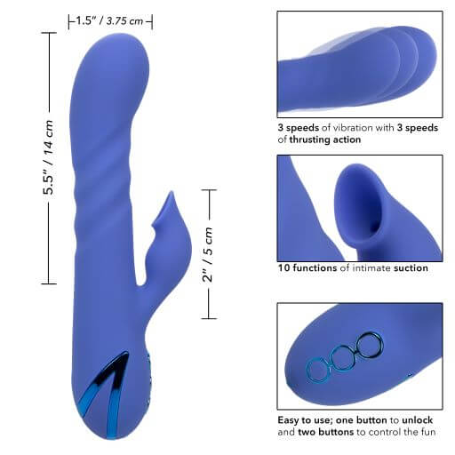 California Dreaming L.A. Love Rabbit Style Vibrator