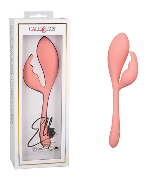 California Exotic Novelties Elle Liquid Silicone Bunny Rabbit Style Vibrator at $59.99
