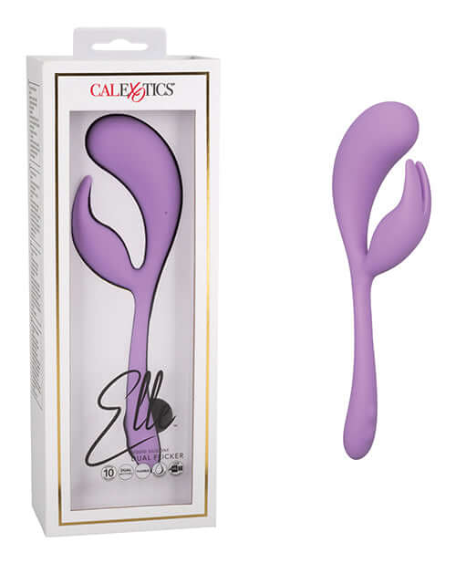 California Exotic Novelties Elle Liquid Silicone Dual Flicker Rabbit Vibrator at $59.99