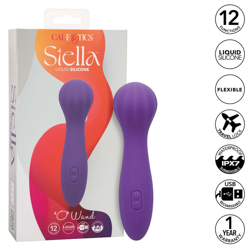 STELLA LIQUID SILICONE O WAND-5