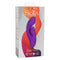 Stella Liquid Silicone Dual Pleaser Purple Rabbit Style Vibrator
