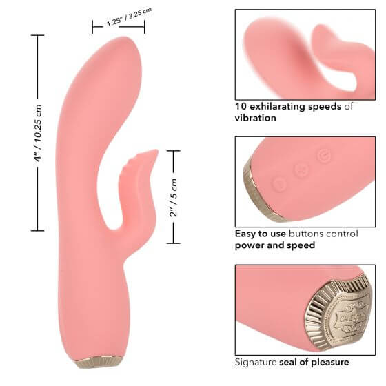 California Exotic Novelties Uncorked Zinfandel Pink Vibrator at $74.99