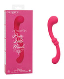 California Exotic Novelties Pretty Little Wands Curvy Pink Vibrator at $59.99
