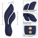 California Exotic Novelties Chic Lilac Rabbit Vibrator at $74.99