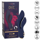 California Exotic Novelties Chic Lilac Rabbit Vibrator at $74.99