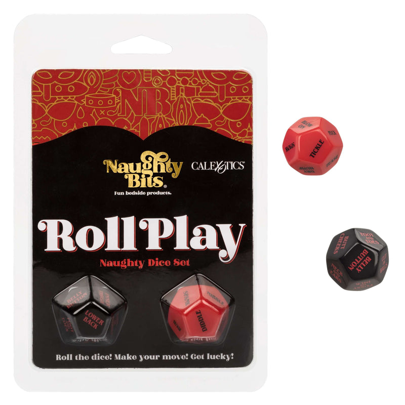 California Exotic Novelties Naughty Bits Roll Play Naughty Dice Set at $5.99