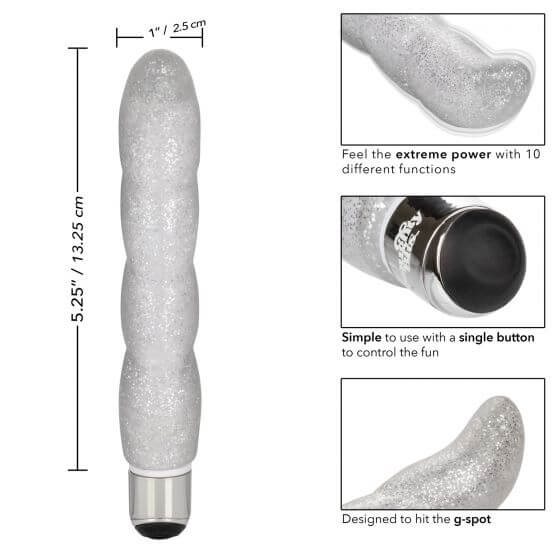 California Exotic Novelties Naughty Bits Screwnicorn Majestic G-Spot Vibrator at $22.99