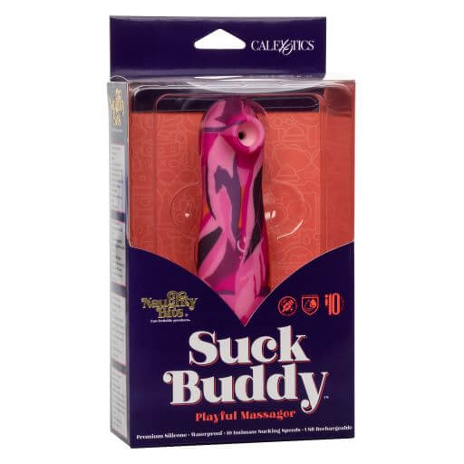 California Exotic Novelties Naughty Bits Suck Buddy Playful Massager at $44.99