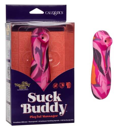 California Exotic Novelties Naughty Bits Suck Buddy Playful Massager at $44.99