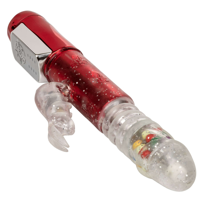 California Exotic Novelties Naughty Bits Cumball Machine Thrusting Jack Rabbit Vibrator at $59.99