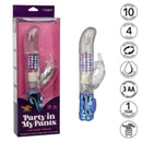 California Exotic Novelties Naughty Bits Party In My Pants Jack Rabbit Vibrator at $49.99